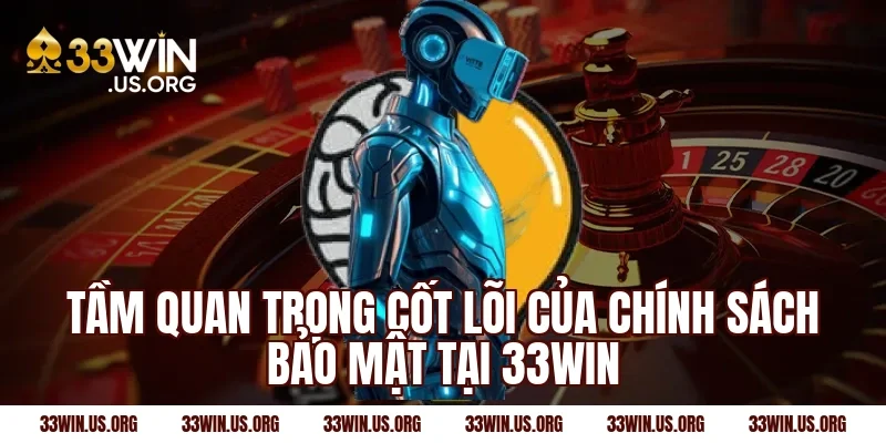 Tầm quan trọng cốt lõi của chính sách bảo mật tại 33WIN