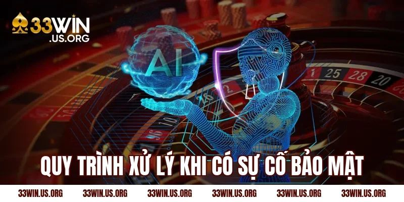 Quy trình xử lý khi có sự cố bảo mật