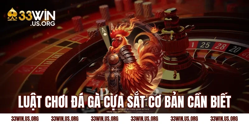 Luật chơi đá gà cựa sắt cơ bản cần biết