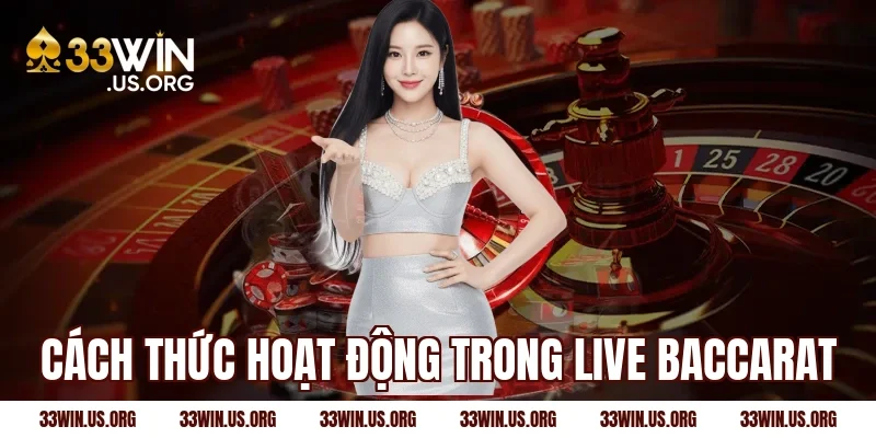 Cách thức hoạt động trong live baccarat