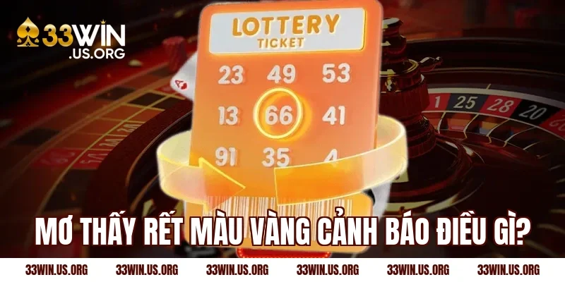 Mơ thấy rết màu vàng cảnh báo điều gì?