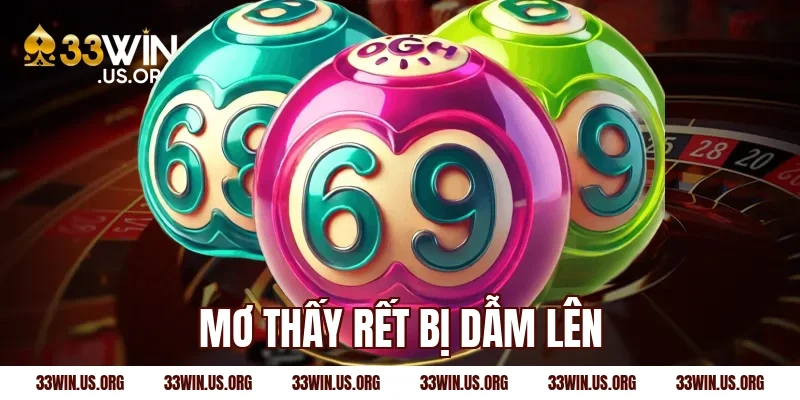 Mơ thấy rết bị dẫm lên